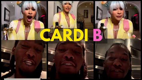 offset and cardi b instagram story|Cardi B hits back at claims Offset didn’t support her before she。